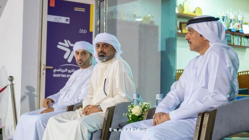 عمار بن حميد يحضر اختتام مهرجان الكرة للأكاديميات الخليجية في عجمان