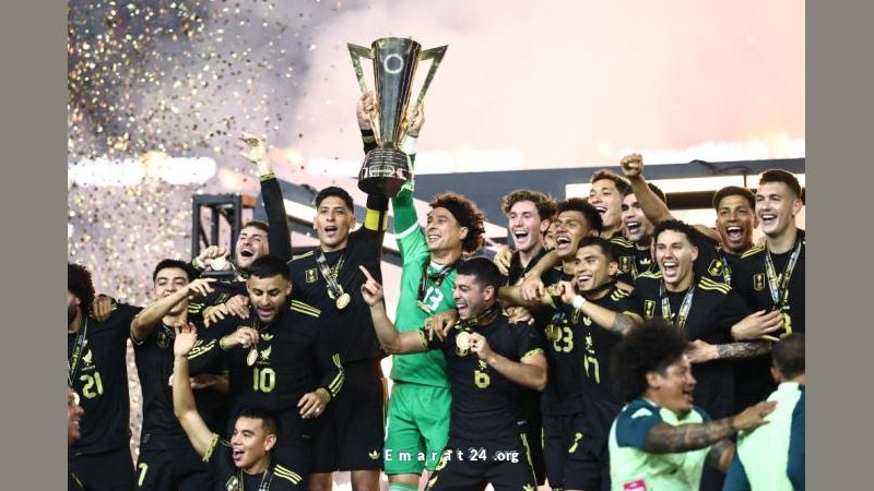 المكسيك تحصد الكأس الذهبية في الولايات المتحدة المكسيك تحصد الكأس الذهبية في الولايات المتحدة