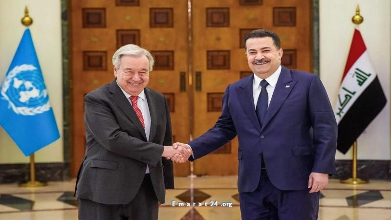 غوتيريش يعلن في بغداد انتهاء دور البعثة الأممية بالعراق