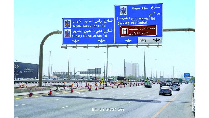 افتتاح طريق جديد يربط شارع رأس الخور بشبكة طرق دبي