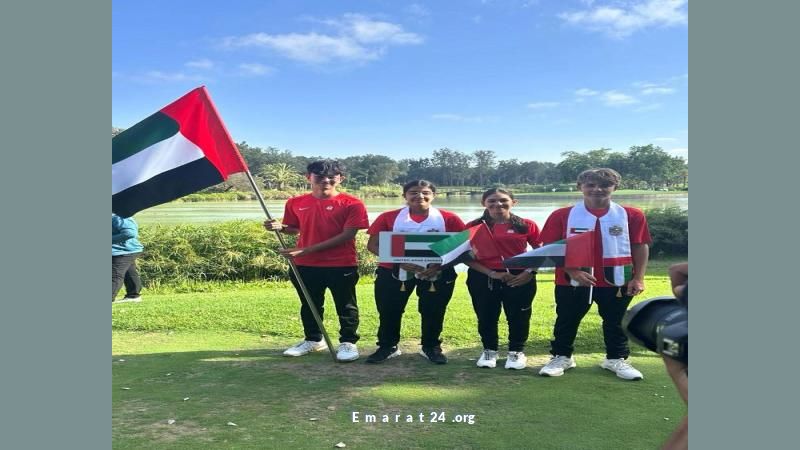 منتخب الإمارات يقتنص فضيتين في بطولة العالم لمدارس الغولف