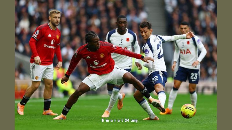 مانشستر يونايتد يفقد النقاط أمام توتنهام ومدربه يتحسر