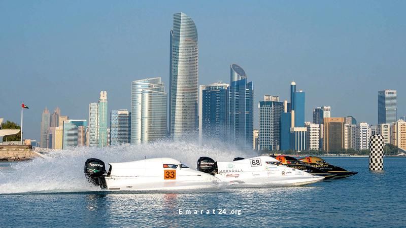 اليافعي ينتزع الصدارة في الجولة الثانية لزوارق فورمولا 4