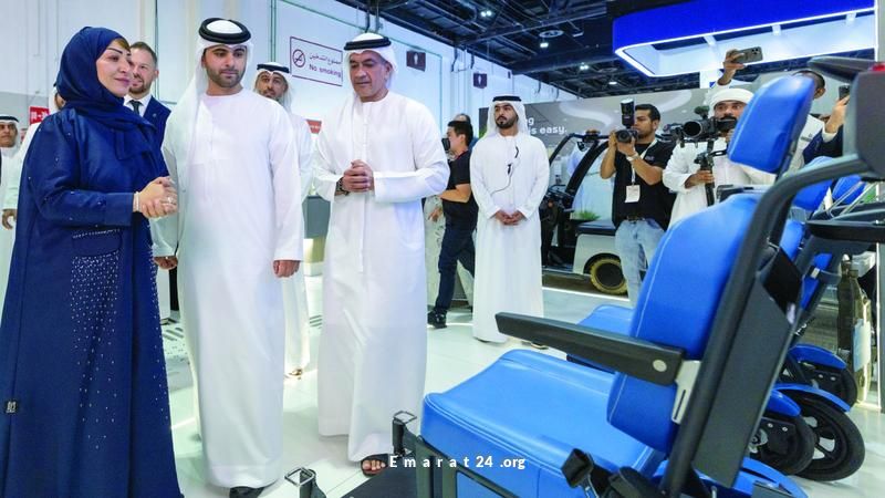 منصور بن محمد: دبي تسعى لتكون نموذجاً عالمياً في دمج أصحاب الهمم
