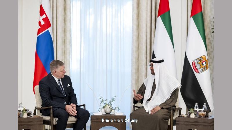 رئيس الدولة يلتقي رئيس وزراء سلوفاكيا لبحث العلاقات الثنائية رئيس الدولة يلتقي رئيس وزراء سلوفاكيا لبحث العلاقات الثنائية