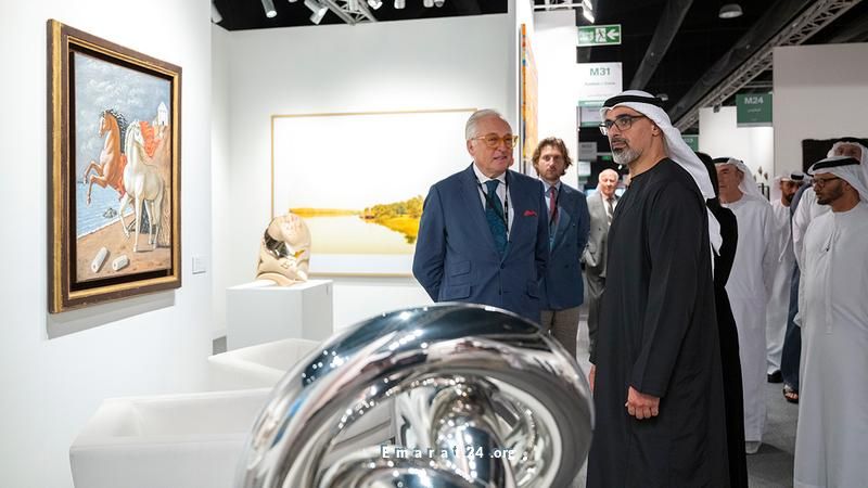 خالد بن محمد: منصة فن أبوظبي لتعزيز الحوار الثقافي العالمي