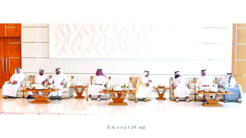 احتفاءً ملكي بعقد قران ولي عهد أم القيوين احتفاءً ملكي بعقد قران ولي عهد أم القيوين