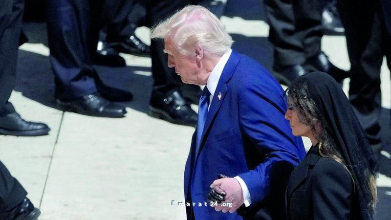 ترامب يواجه الانتقادات بعدما غفى في جنازة البابا فرنسيس ترامب يواجه الانتقادات بعدما غفى في جنازة البابا فرنسيس