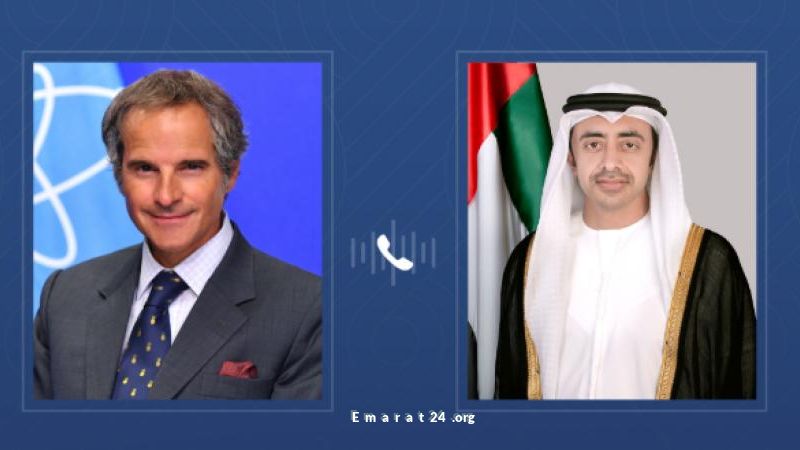 عبدالله بن زايد: الإمارات تدعم بقوة دور الوكالة الدولية للطاقة الذرية