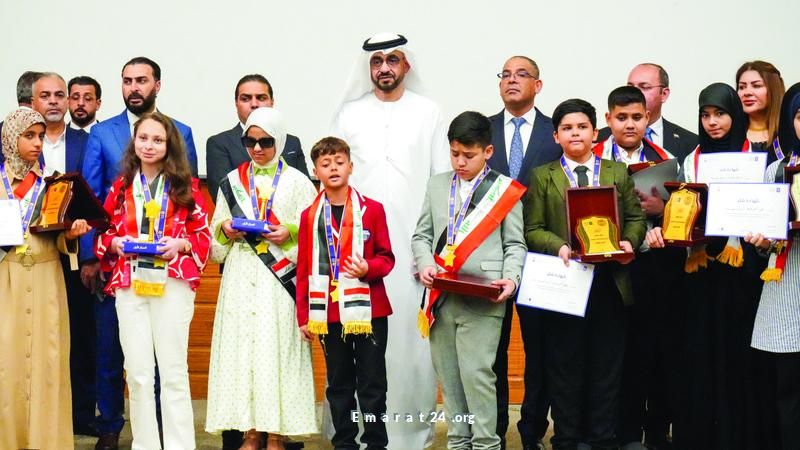 عائشة نزار ناظم تحقق إنجازًا في تحدي القراءة العربي بالعراق عائشة نزار ناظم تحقق إنجازًا في تحدي القراءة العربي بالعراق