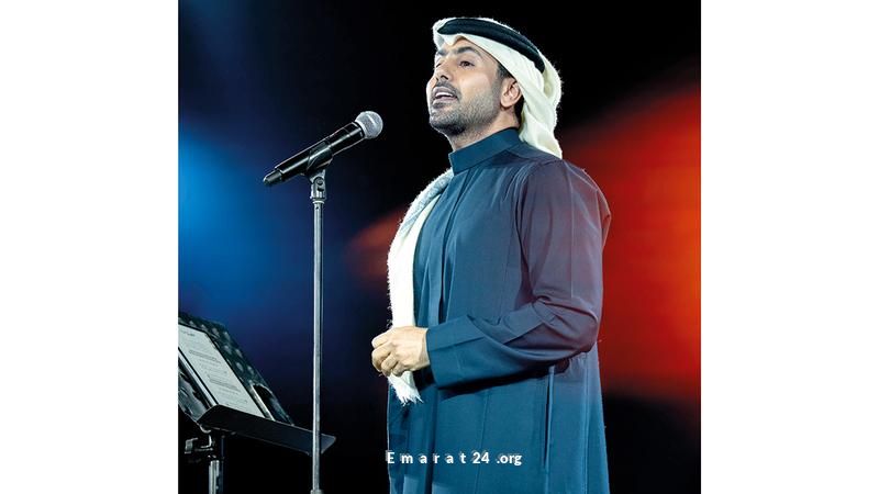 افتتاح مدرج خورفكان بصوت حسين الجسمي وعبدالواحد يمتلئ بالفخر