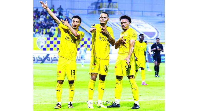 الوصل يتألق بخماسية ويتقدم نحو ربع نهائي كأس المحترفين الوصل يتألق بخماسية ويتقدم نحو ربع نهائي كأس المحترفين