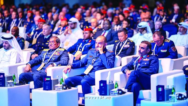 مؤتمر دبي الدولي لقادة القوات الجوية يبدأ في 16 الشهر الجاري