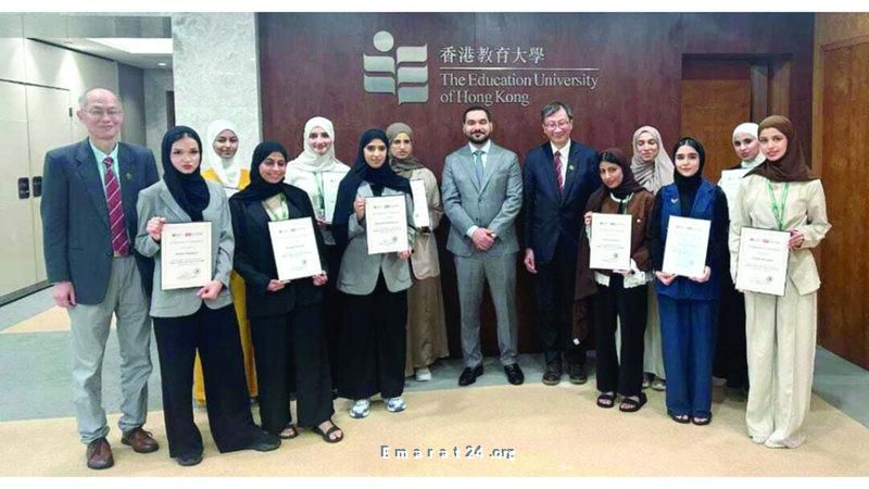 ابتكارات تعليمية لطالبات جامعة الإمارات تتألق في هونغ كونغ ابتكارات تعليمية لطالبات جامعة الإمارات تتألق في هونغ كونغ
