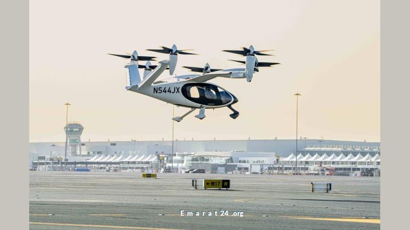 رحلة جوية تاريخية: أول تاكسي كهربائي مأهول من مرغم إلى مطار آل مكتوم