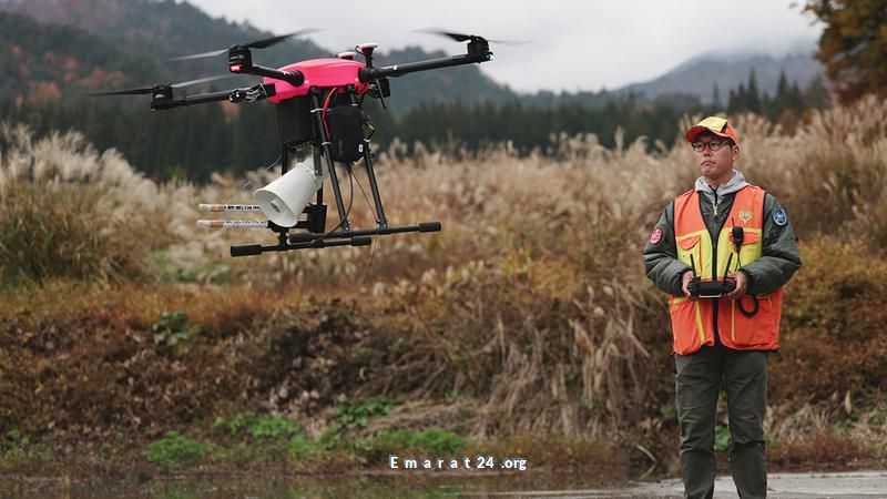 طائرة مسيّرة جديدة لحماية اليابانيين من هجمات الدببة