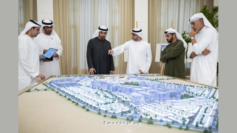 الزعيم يتفقد تطورات إنشاء ملعب نادي الجزيرة الجديد