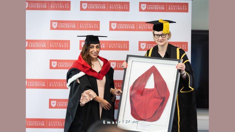 الجامعة البريطانية ليستر تكرم الشيخة بدور القاسمي بلقب أستاذ فخري الجامعة البريطانية ليستر تكرم الشيخة بدور القاسمي بلقب أستاذ فخري