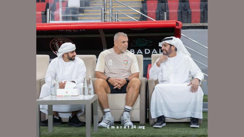 حمدان بن مبارك يطالب المنتخب بالأداء الأمثل في مواجهة أوزبكستان حمدان بن مبارك يطالب المنتخب بالأداء الأمثل في مواجهة أوزبكستان