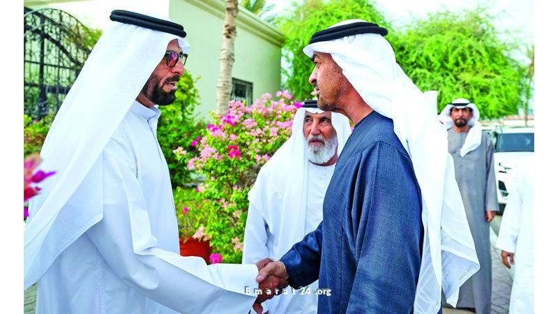 رئيس الدولة يعزي في وفاة حمد جابر الهاملي رئيس الدولة يعزي في وفاة حمد جابر الهاملي