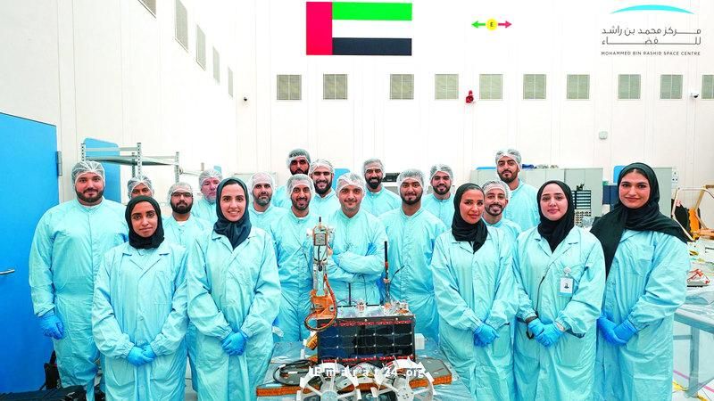 اكتمال تطوير المستكشف راشد 2 في الإمارات بواسطة مركز محمد بن راشد للفضاء