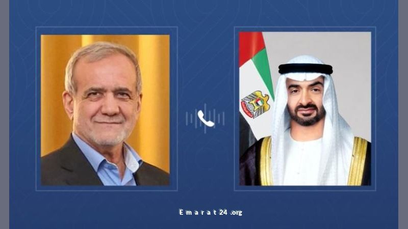 محادثة هاتفية بين رئيس الدولة ونظيره الإيراني حول التطورات الإقليمية محادثة هاتفية بين رئيس الدولة ونظيره الإيراني حول التطورات الإقليمية