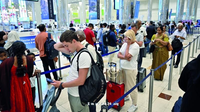 3.4 ملايين مسافر عبر مطار دبي الدولي خلال 13 يوماً 3.4 ملايين مسافر عبر مطار دبي الدولي خلال 13 يوماً
