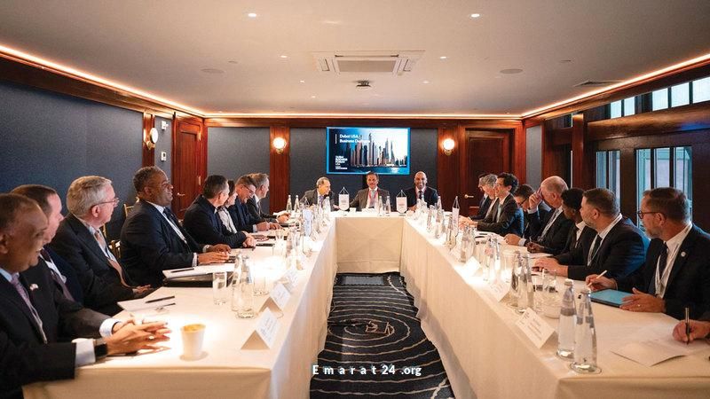 دبي تُعزِّز التعاون الاستثماري والتجاري مع الولايات المتحدة عبر نقاشات متميزة