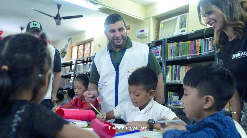 مبادرات محمد بن راشد تواصل دعم اللاجئين بمشاريع مستدامة للأمن والعيش