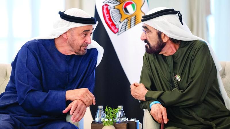 حاكم البلاد ومحمد بن راشد يناقشان قضايا الوطن والمواطن حاكم البلاد ومحمد بن راشد يناقشان قضايا الوطن والمواطن