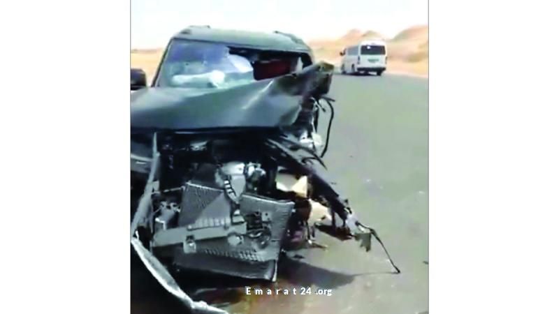 رحيل سبعيني في حادث مروع على الطريق