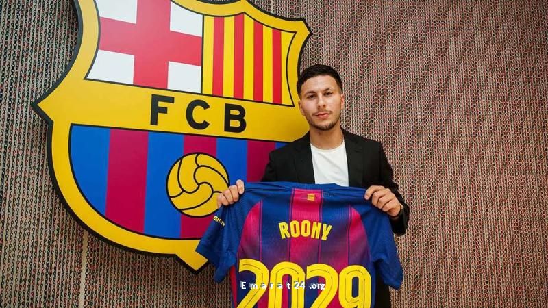 برشلونة يعلن التعاقد مع لاعب سوري مولود في الكويت