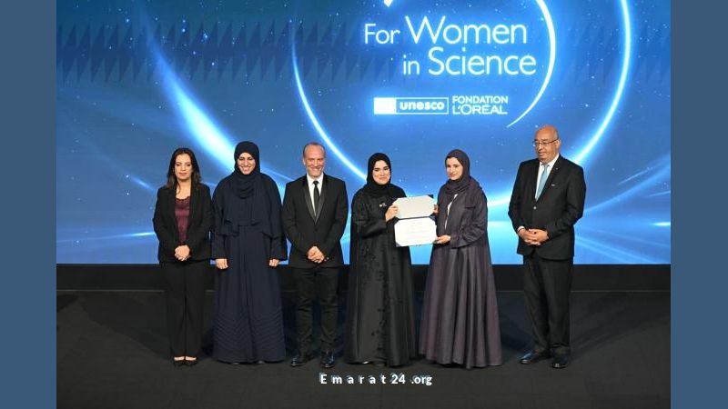 عائشة الشحي تحصد جائزة عالمية في العلوم من دبي للمستقبل