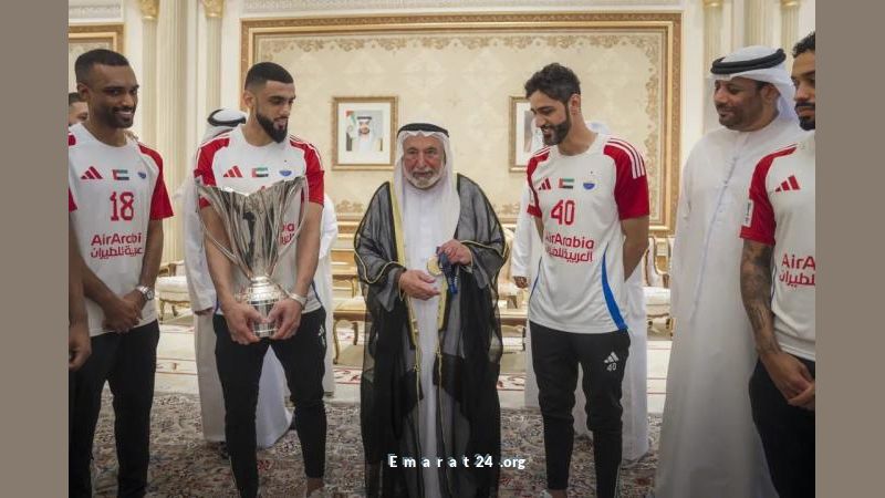 حاكم الشارقة يكرم ملك آسيا والأبطال بمكافأة 20 مليون درهم
