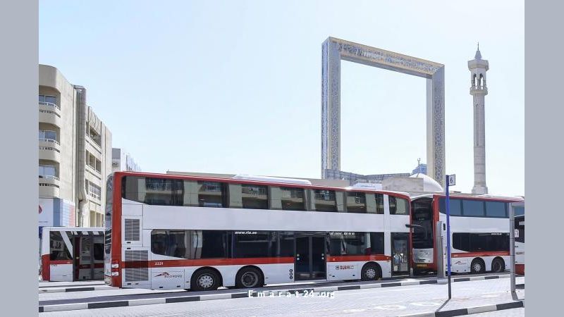 حافلات المواصلات العامة تغطي 88% من مناطق إمارة دبي حافلات المواصلات العامة تغطي 88% من مناطق إمارة دبي