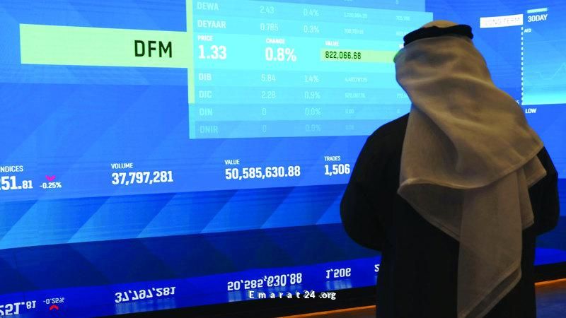 ارتفاع أرباح الأسهم المحلية بقيمة 34 مليار درهم خلال أسبوع ارتفاع أرباح الأسهم المحلية بقيمة 34 مليار درهم خلال أسبوع